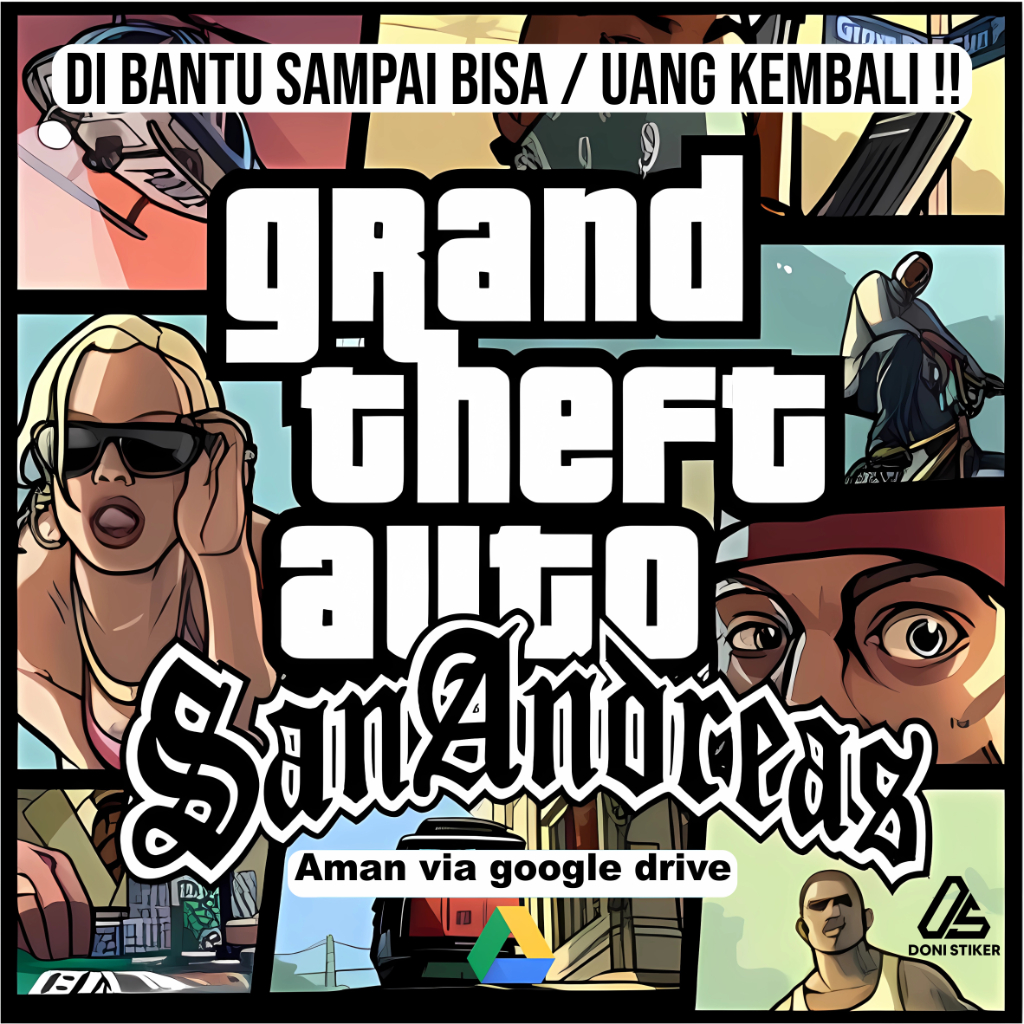 GTA : San Andreas GTA SA Original PC laptop