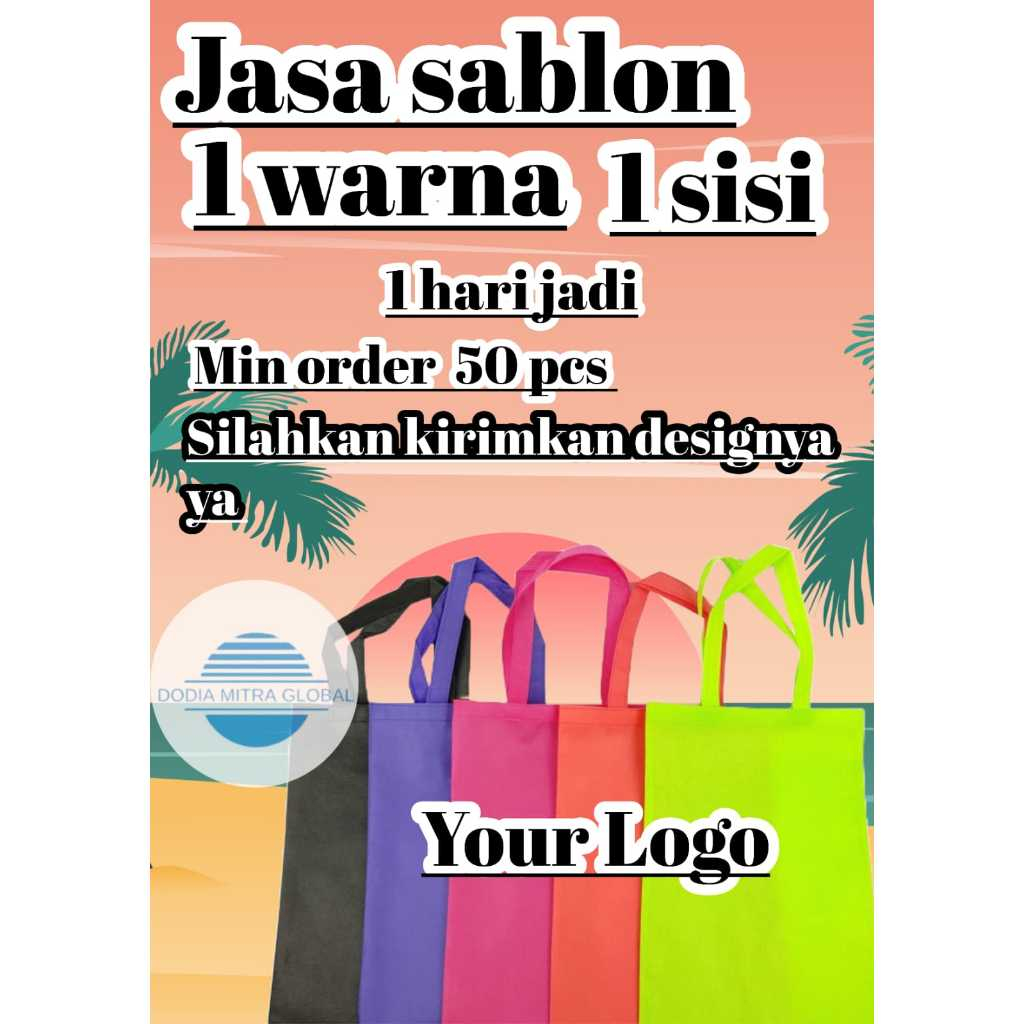 

Goodie Bag Custom Sablon Tas,pouvh, dustbag Berbagai Macam Model dan Ukuran