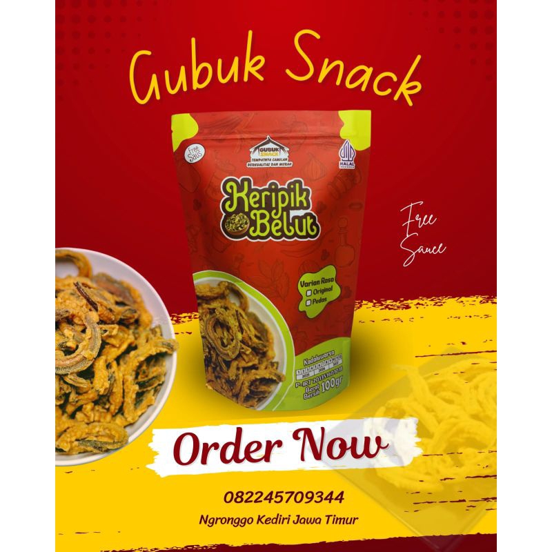 

Keripik Belut Premium By Gubuk Snack