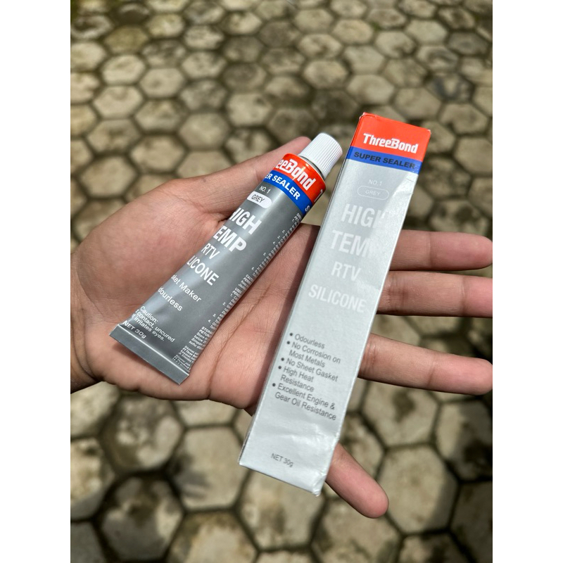 

LEM THREEBOND SUPER SEALER GREY 30gram tahan panas