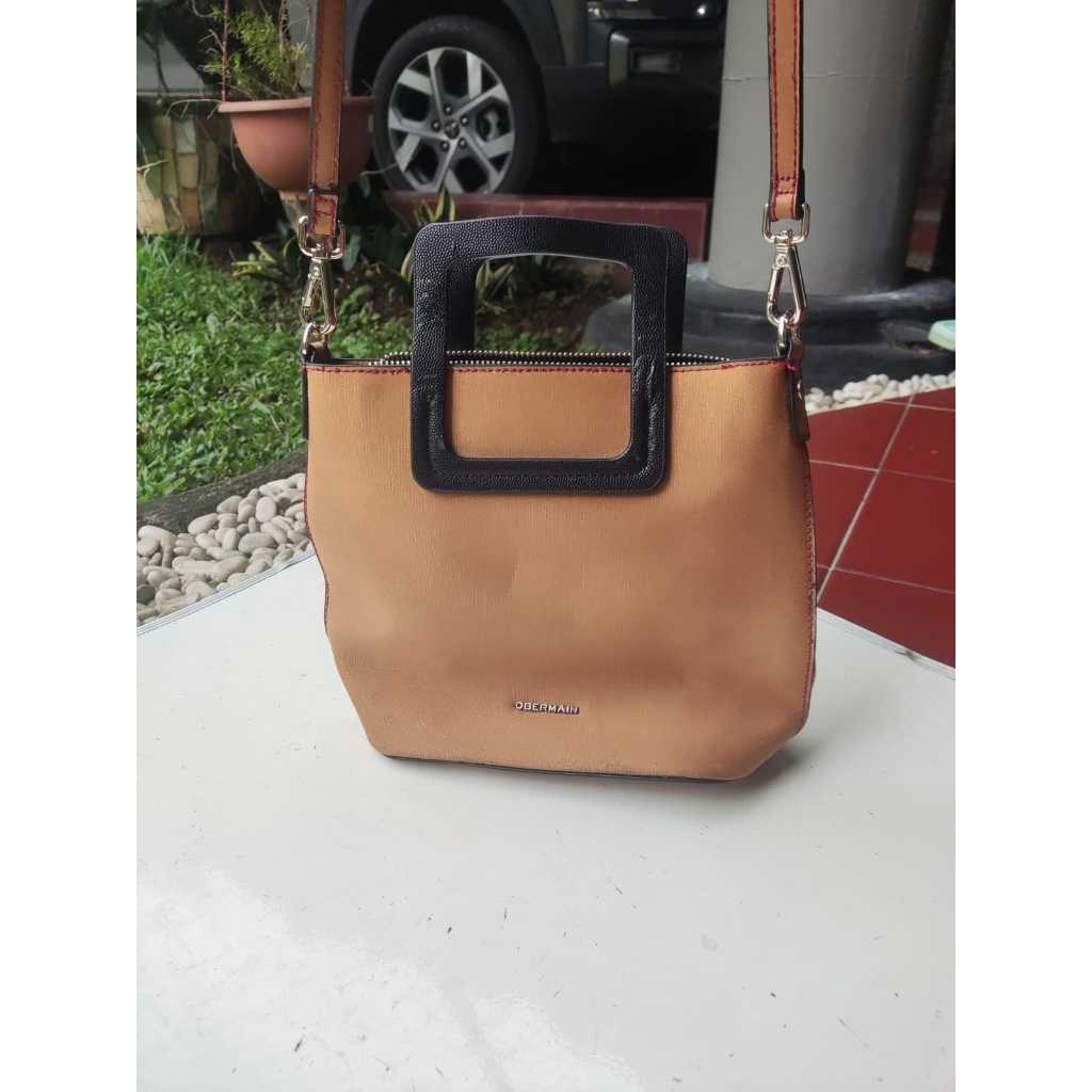 Obermain Hand / Sling Bag - Light Brown