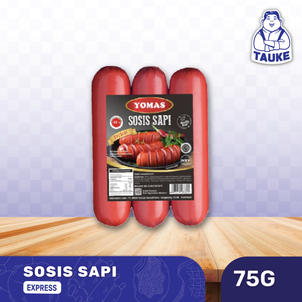 

Yomas Sosis Sapi 75gr