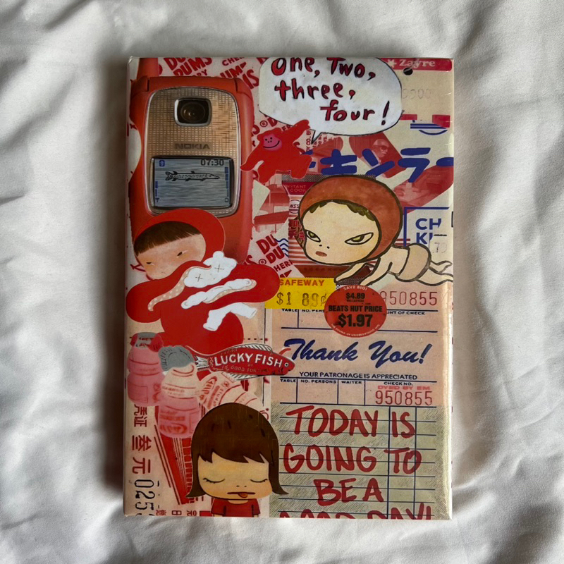 

Red Yoshitomo Nara Aesthetic A5 Notebook Hardcover