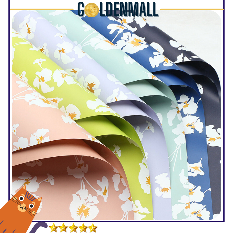 

20 LEMBAR Flower Wrapping Paper JAPANESE SAKURA Flower Cellephone 6163