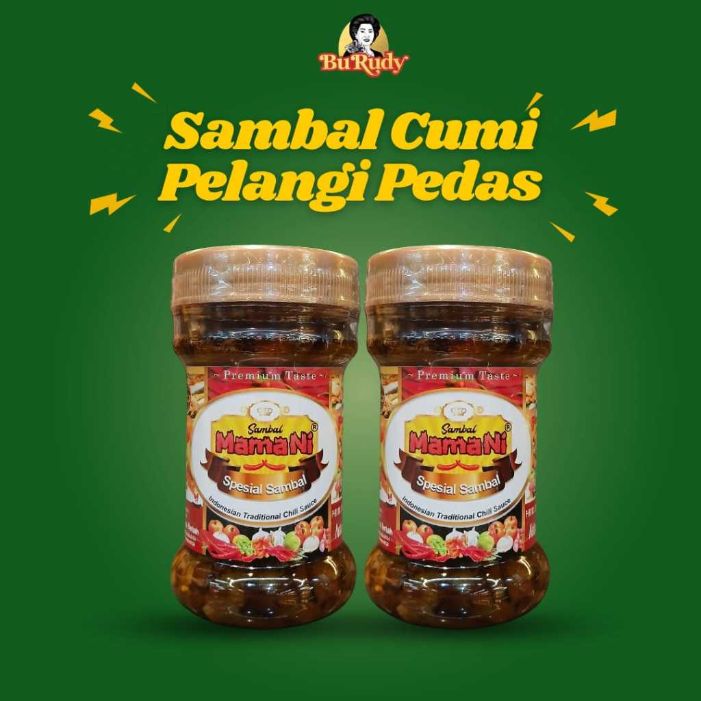 

Sambal Cumi Pelangi Pedas dari sambal mamani