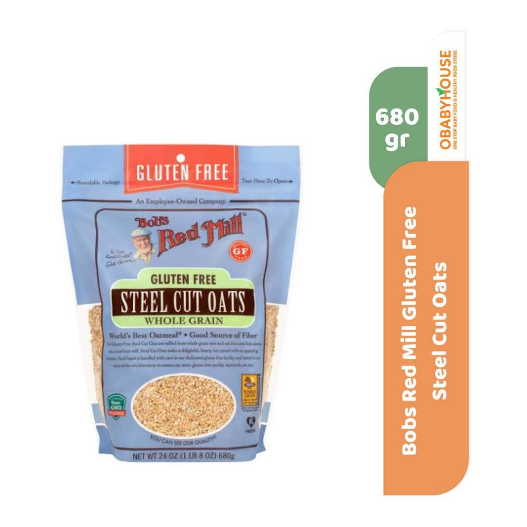 

Bobs Red Mill Gluten Free Steel Cut Oats 680 gr