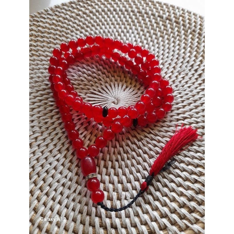 tasbih 99 batu sulaiman/batu merah
