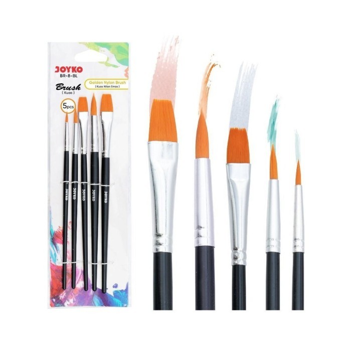 JOYKO Kuas Lukis Set BR-8 / Brush Set