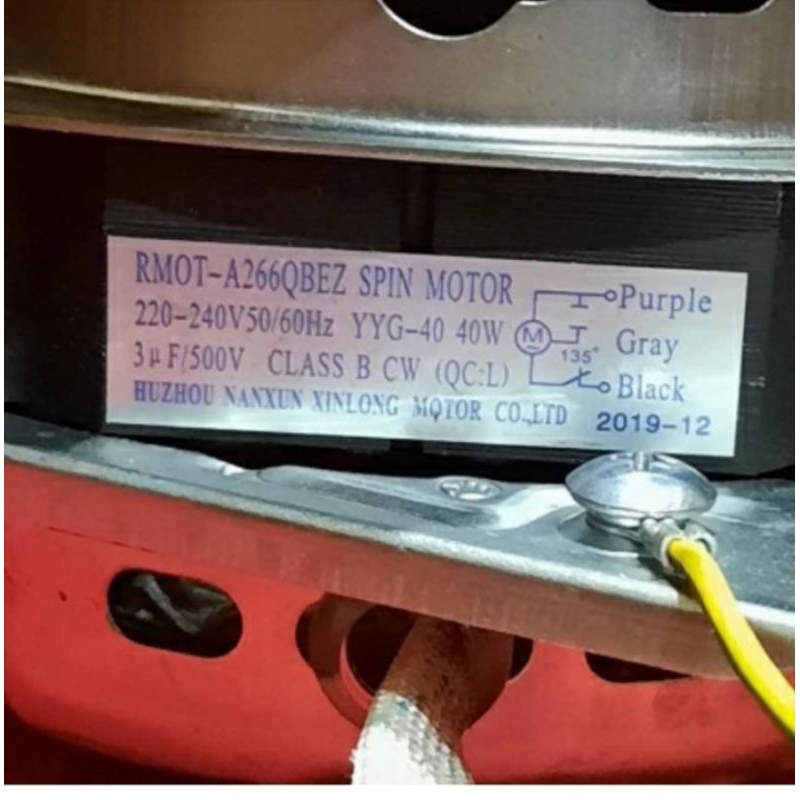 DINAMO SPIN mesin cuci Sharp original