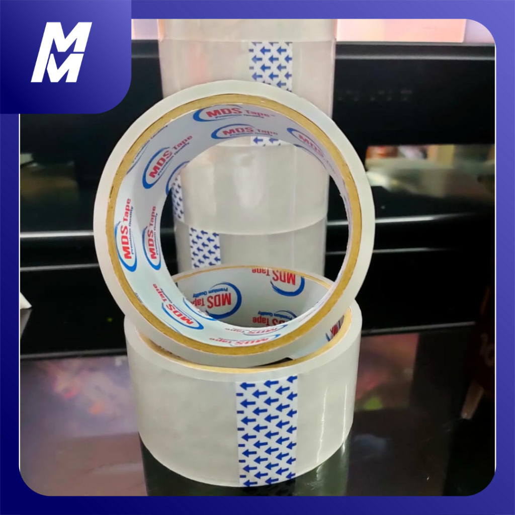 

25 Yard Lakban MDS Bening/Coklat 25 Yard | Tape 2" Inchi (2" x 25Y) Super Rekat