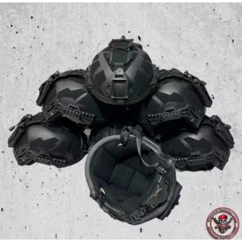 Helm Kevlar Scorpion Level IIIA Rail Wendy / Helm Tactical Scorpion Taliputar RailWendy