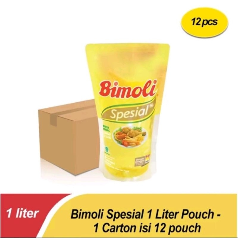 

Bimoli Spesial 1L Pouch - 1 Karton Isi 12 Pouch