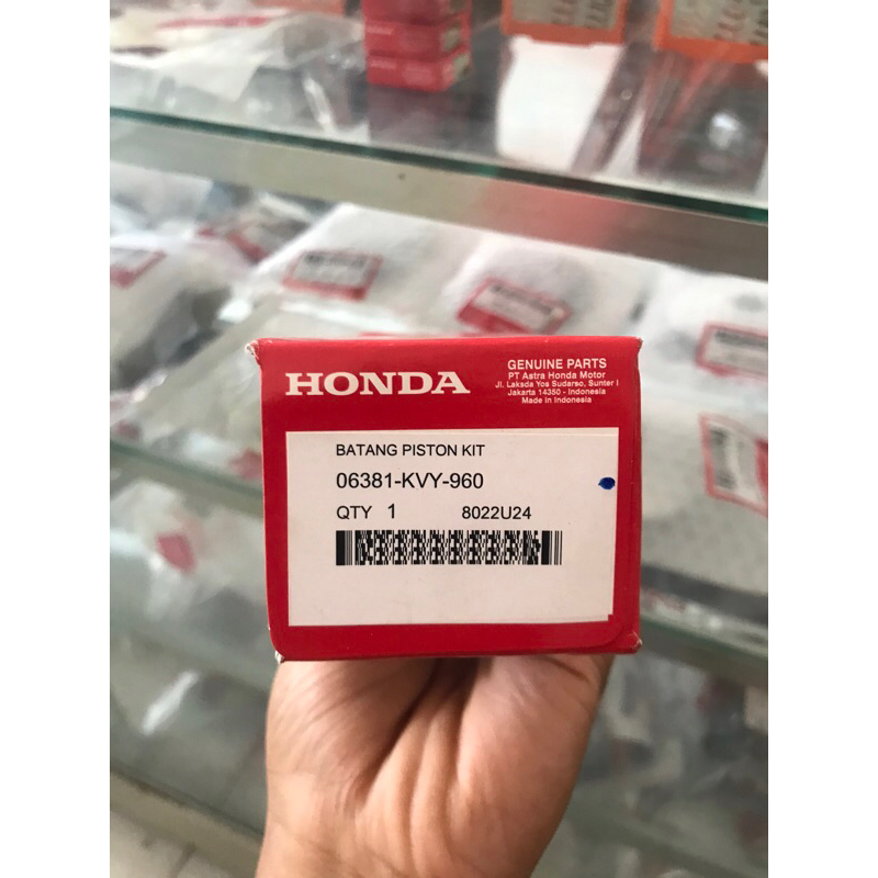 Batang piston kit beat karbu-kvy original