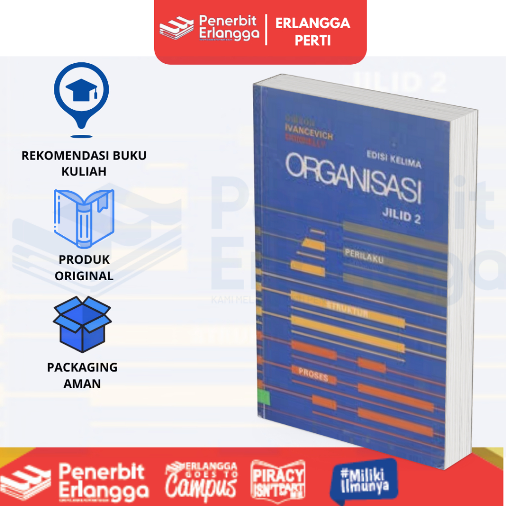 [Erlangga] Buku Referensi Mahasiswa: Organisasi - Gibson