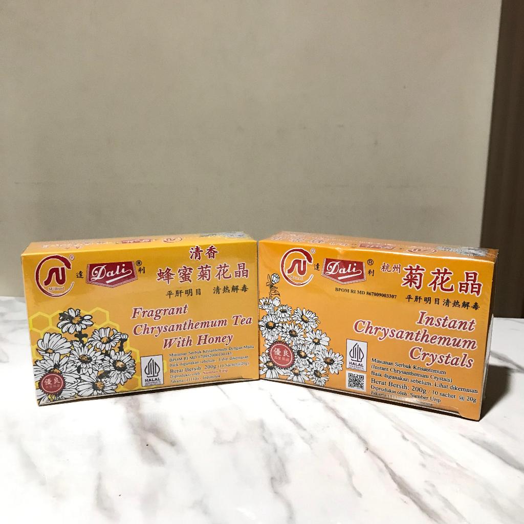 

SU Brand Dali Fragrant Chrysanthemum Tea With Honey / Instant Chrysanthemum Crystals// 200g (10sachet @20gr)