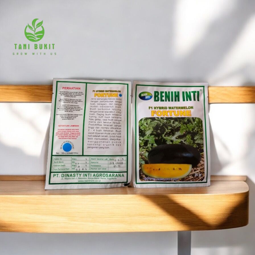 BENIH SEMANGKA KUNING F1 HYBRID FORTUNE 20 GRAM - BENIH INTI