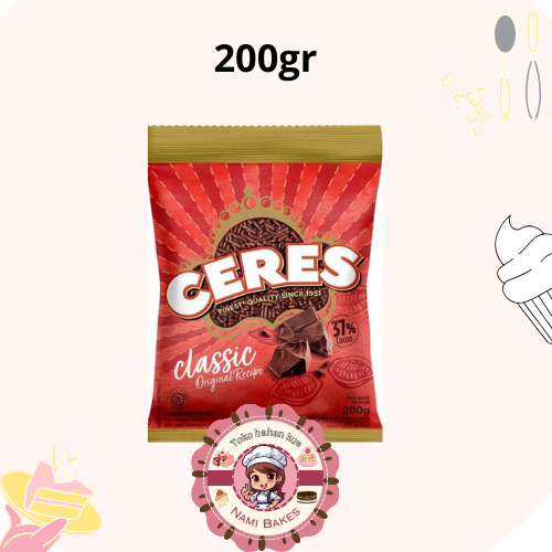 

Ceres Classic 200gr Butiran Cokelat Meises Meses Hagelslag Chocolate