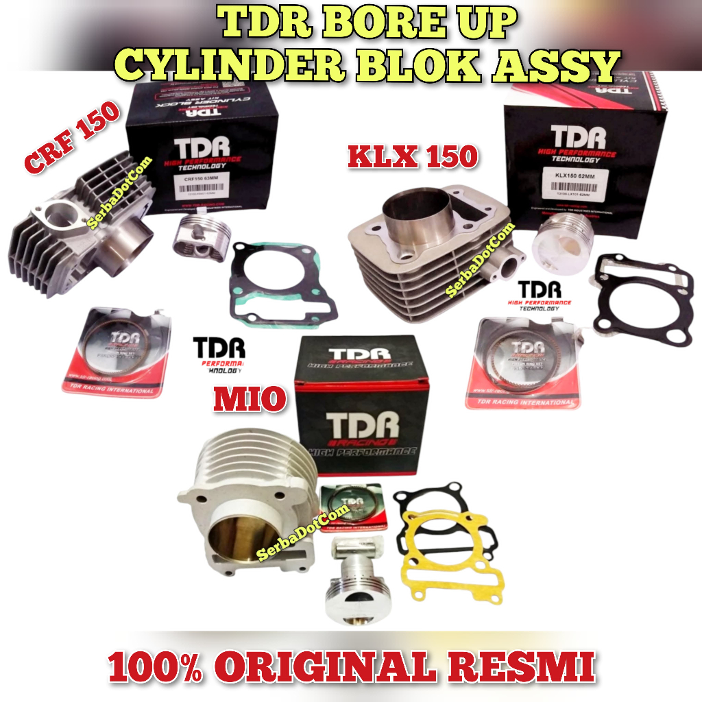 CYLINDER SILINDER BLOK TDR CERAMIC FORGED ORIGINAL BLOCK BORE UP PISTON BEAT SCOOPY FI SPACY K44 MIO