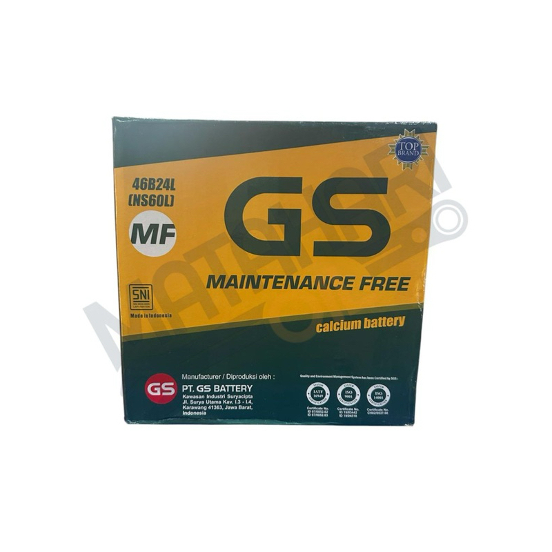 AKI GS ASTRA MF / NS60L 46B24L / AKI KERING / AKI MOBIL