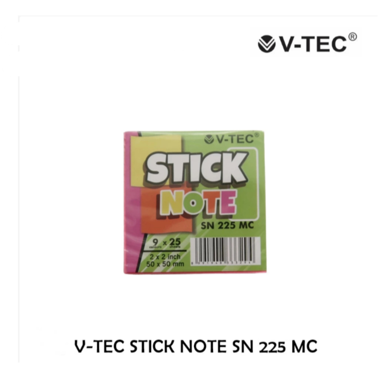 

V-TEC Sticky Note SN 225 MC