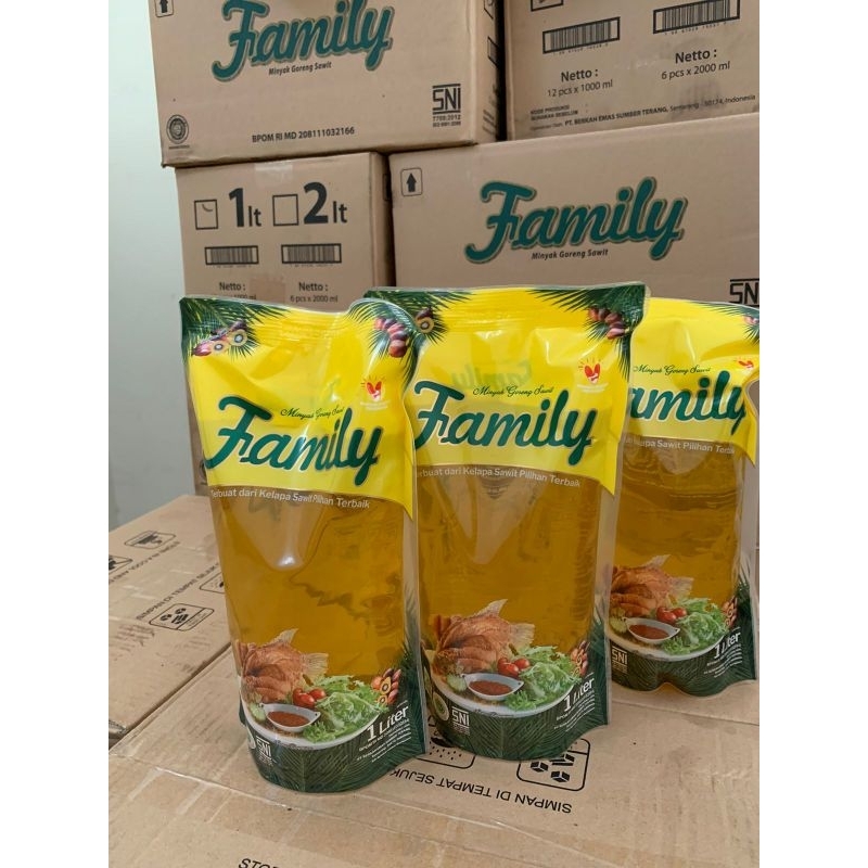 

MINYAK GORENG FAMILY 1 LITER