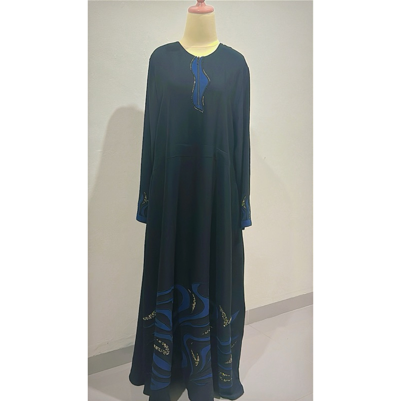 abaya Hikmat ori prealoved size L