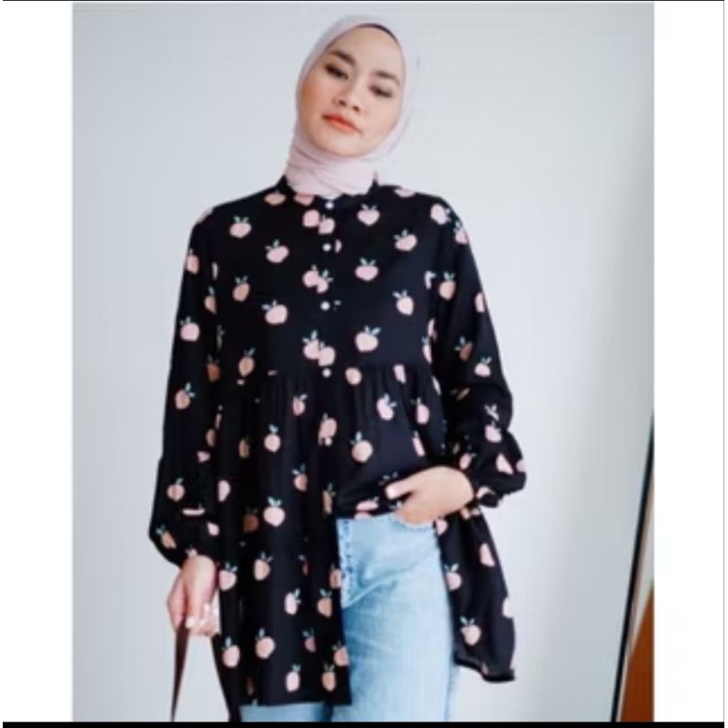 Janice black peach by kalani label