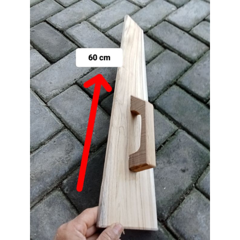 Raskam kayu jati asli jumbo