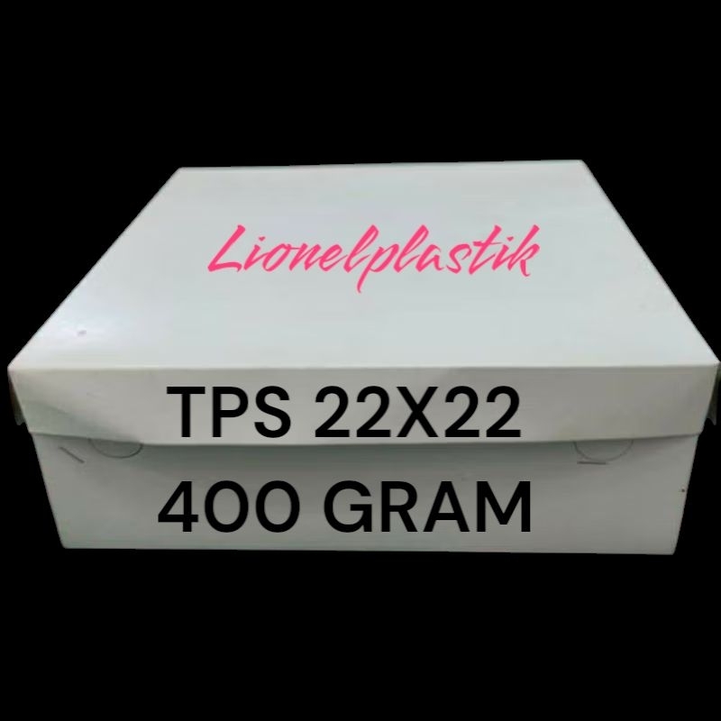 

D3v!! Dus Box Nasi 22x22 / Dus Catering Putih 22x22 400Gram Isi 50 Pcs