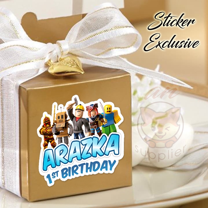 

50 STIKER / STICKER ROBLOX 2-1 UTK BAG / BENTO / SOUVENIR ULTAH ULANG TAHUN