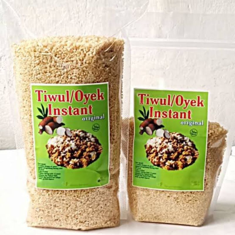 

tiwul oyek makanan tradisional langka