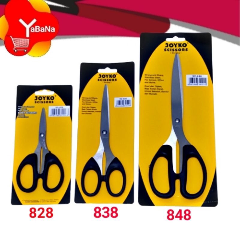 

Gunting Scissors Joyko Besar Sedang Kecil