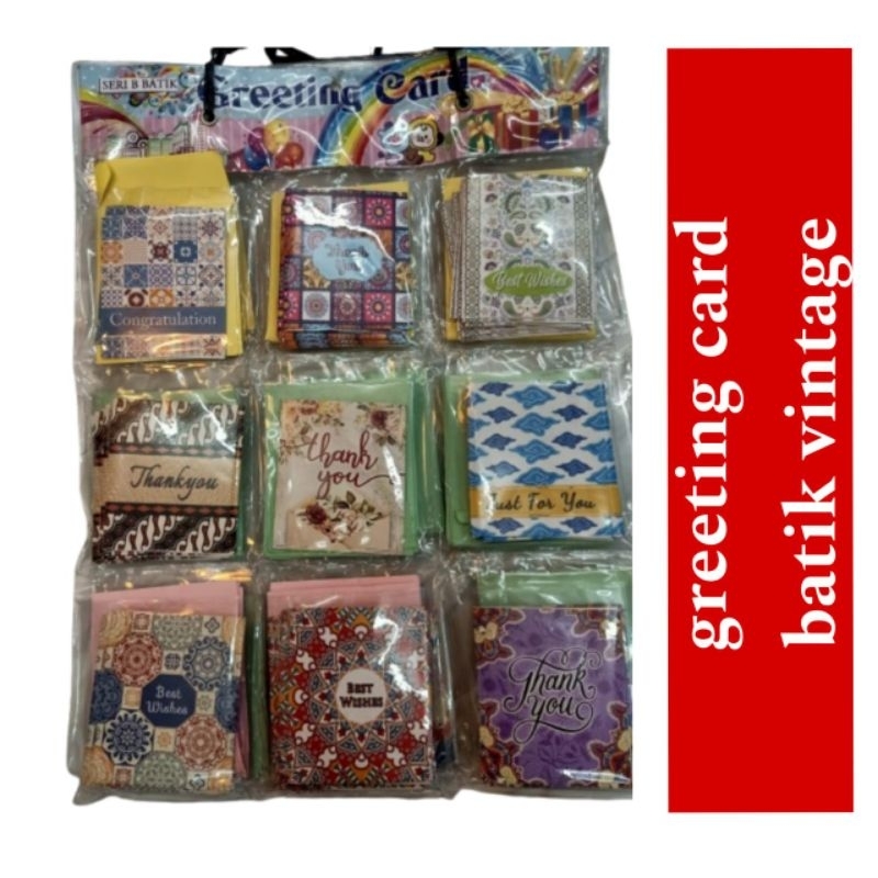 ( 1 pcs) kartu ucapan ulang tahun  / greeting card kosongan
