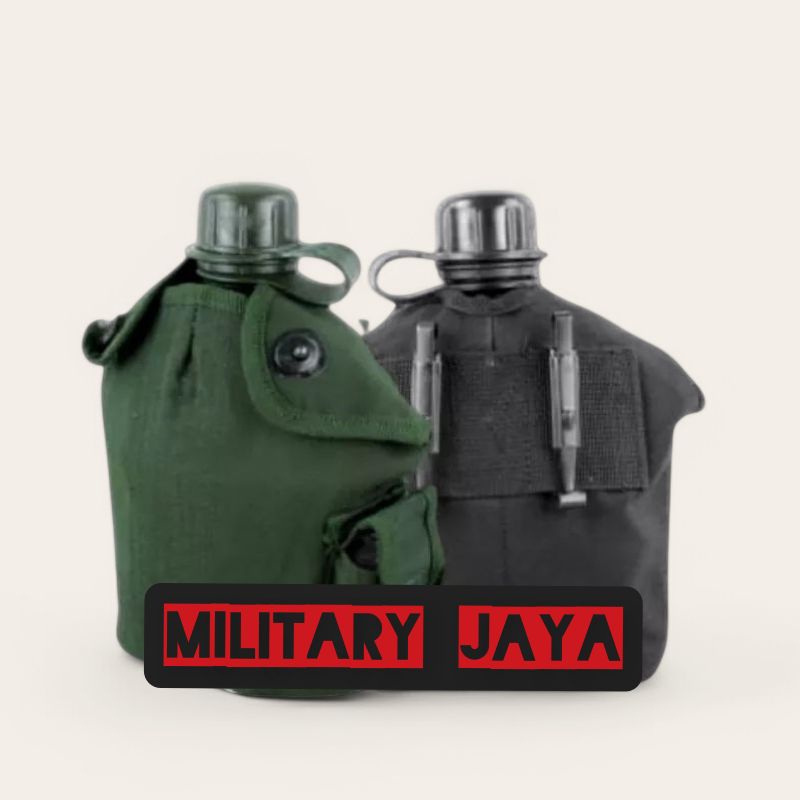 1 SET PEPLES HIJAU/TEMPAT AIR MINUM TNI