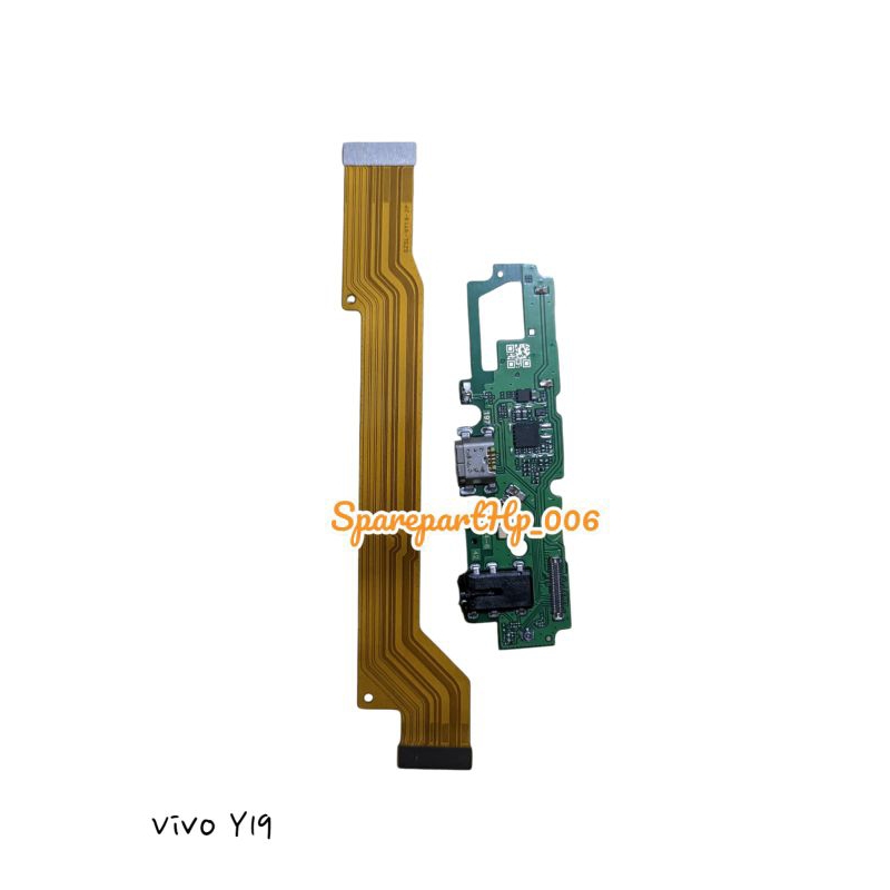 FLEXIBEL CHARGER VIVO Y19 PAPAN CAS FULLSET IC + FLEXIBEL BOARD VIVO Y19 SATU SET