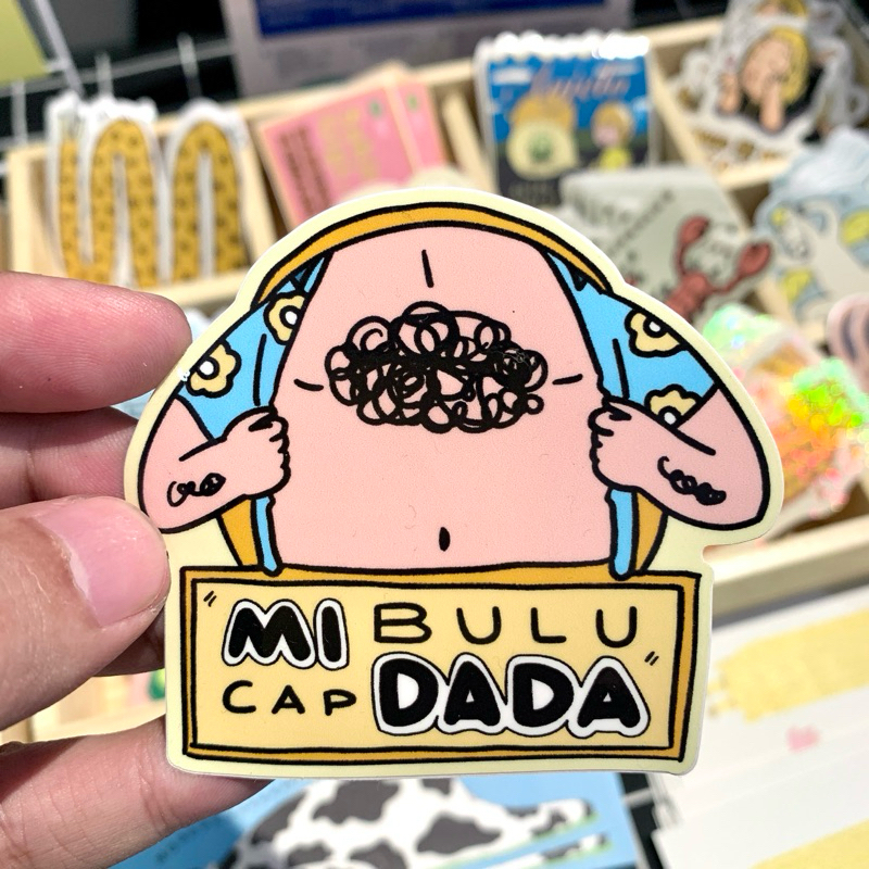 

Sticker Vinyl - Mie Bulu Dada