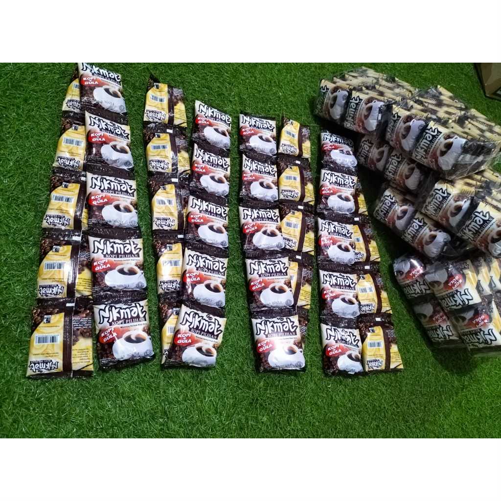 

PROMO Kopi Nikmat Murah + Gula Renceng isi 10 Pcs Harga PROMO !!