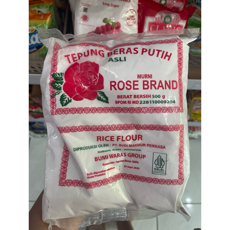 

Tepung Beras Rosebrand 500gr