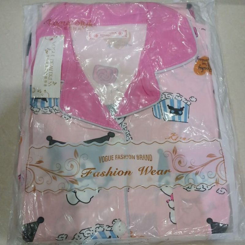 Baju Tidur Set Edisi Kuromi By Vogue Style