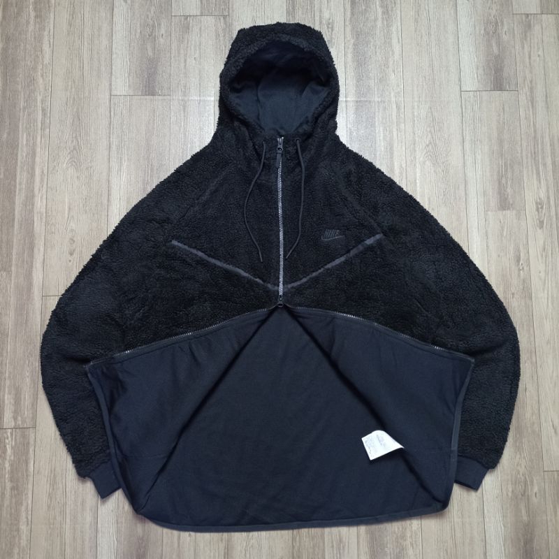 Nike Tech  Fleece Sherpa Wind Runner Jacket