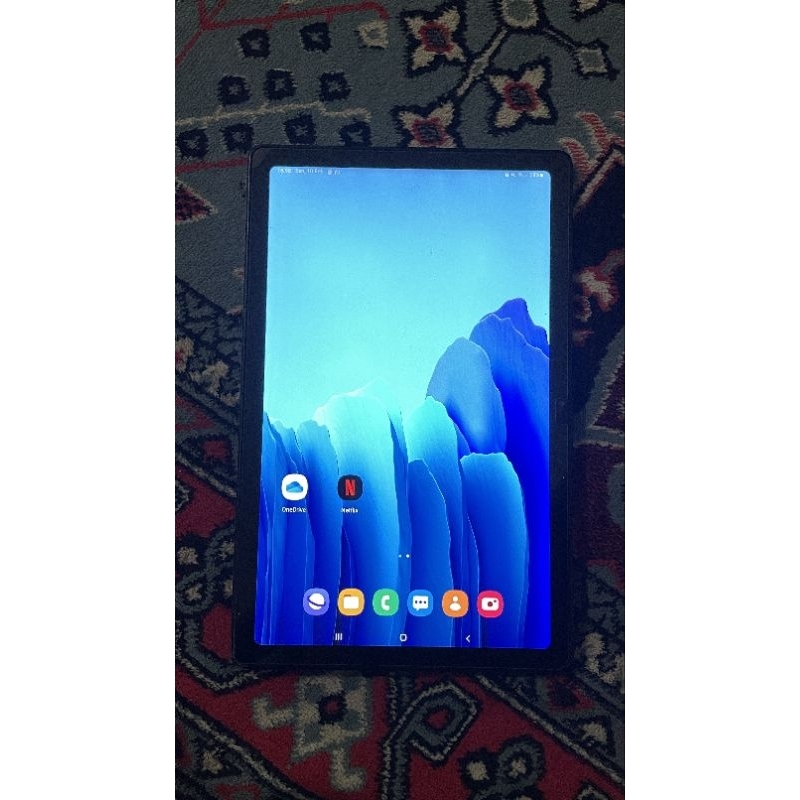 samsung galaxy Tab A7 10.4 2020 SM-T505dark grey good condition. Minus pemakaian. 3/32. Snapdragon 6