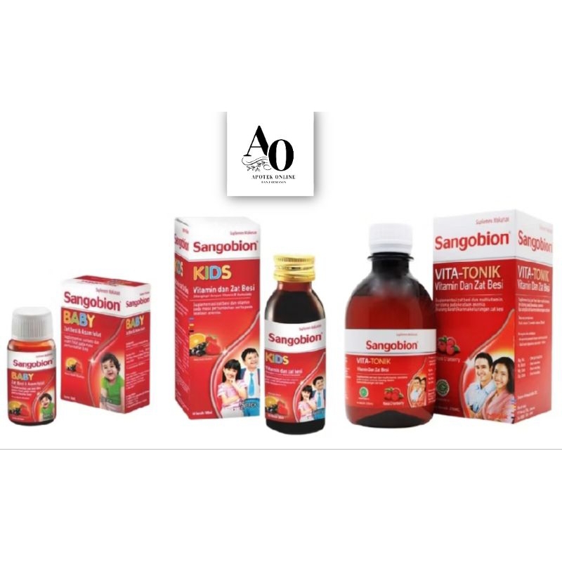 SANGOBION VITA-TONIK Sirup/Sangobion Kids/Sangobion Drop (AO)
