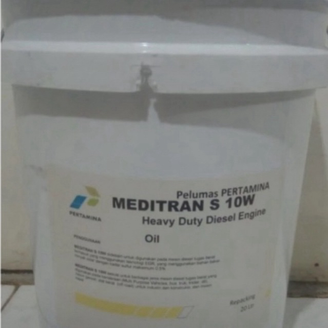 OLI MEDITRAN s10w sae 10 hidrolik isi 20 liter