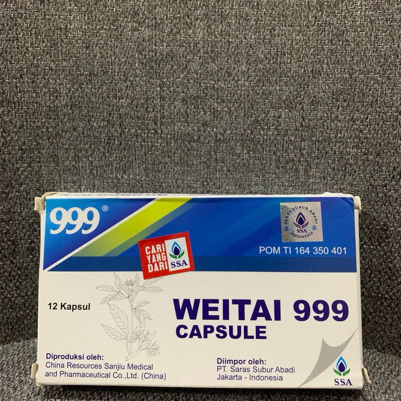 Weitai 999 Capsule / Kapsul weitai 999 - obat maag