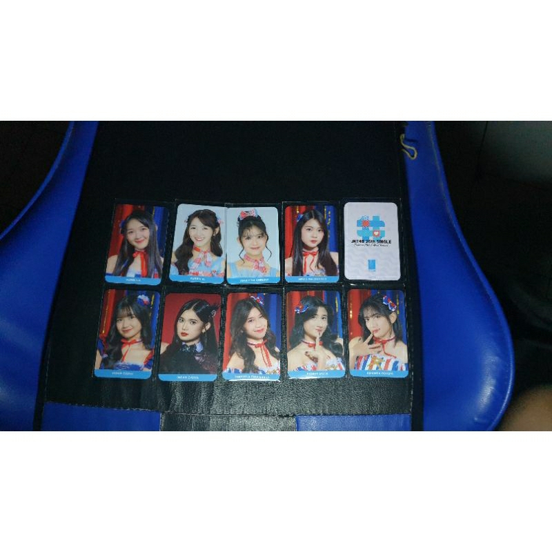 Official Photocard (PC) JKT48 26th single Personal meet and greet Christy, Aurellia, Indah Cahya, Ol