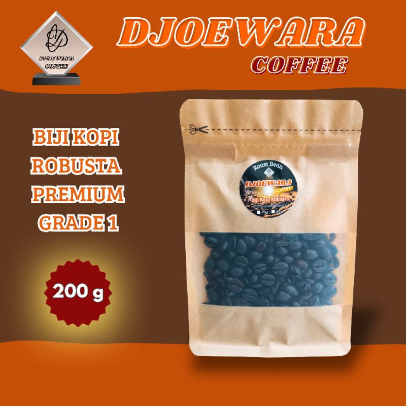 

DJOEWARA Coffee Biji Kopi Robusta Premium Grade 1