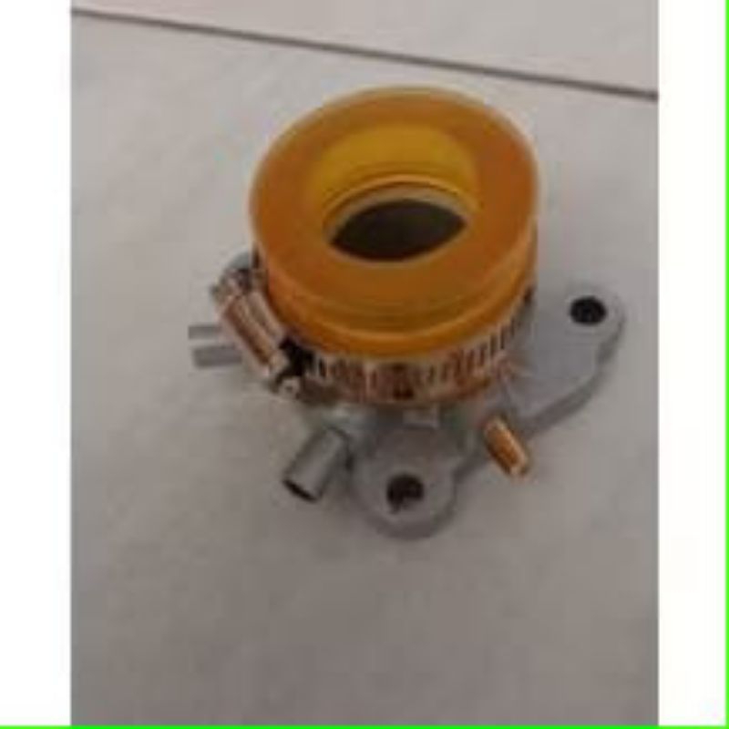 MANIPOL MANIFOLD INTEK LURUS TEFLON KARBU PE 28 SUZUKI SATRIA 2TAK SATRIA R 2 TAK PE 24 26 28
