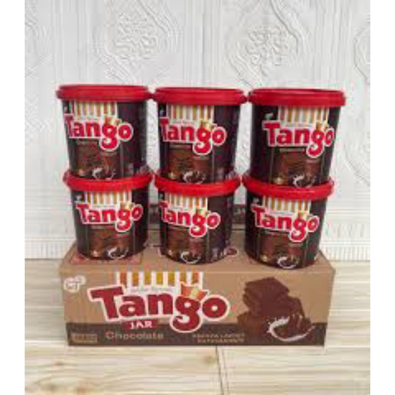 

1 DOS ISI 6 TANGO WAFER TIMBA / TANGO JAR COKLAT VANILA