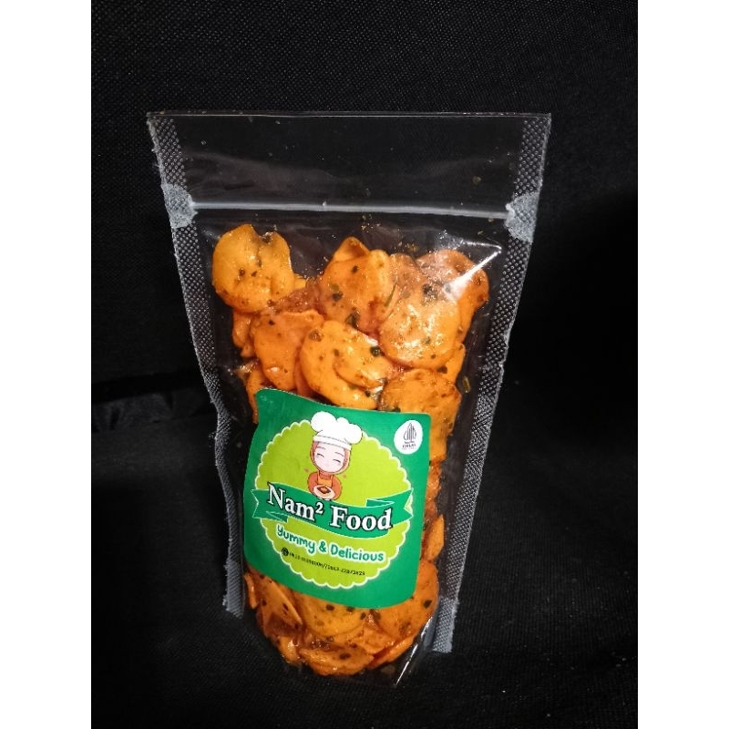 

Seblak kering kerupuk kemplang bumbu jeruk pedas ukuran 100g