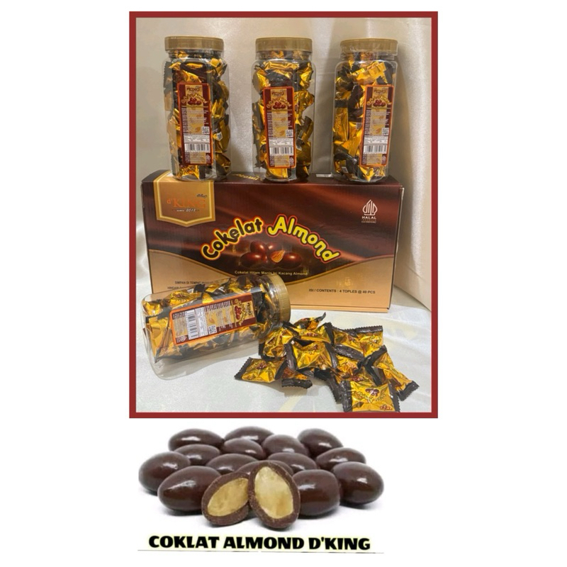

COKLAT ALMOND DKING 1 DUS ISI 4